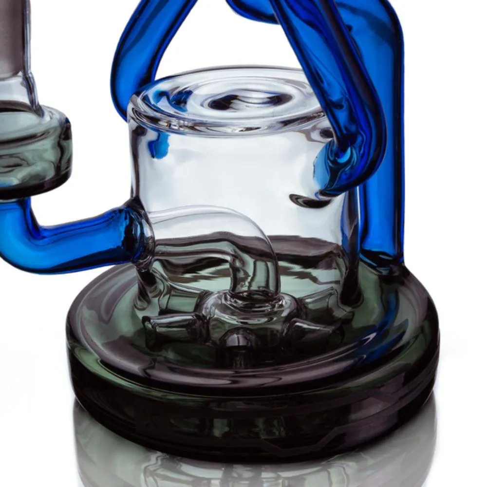 Hemper Cyberpunk XL Glass Bubbler - Various Colors - (1 Count)