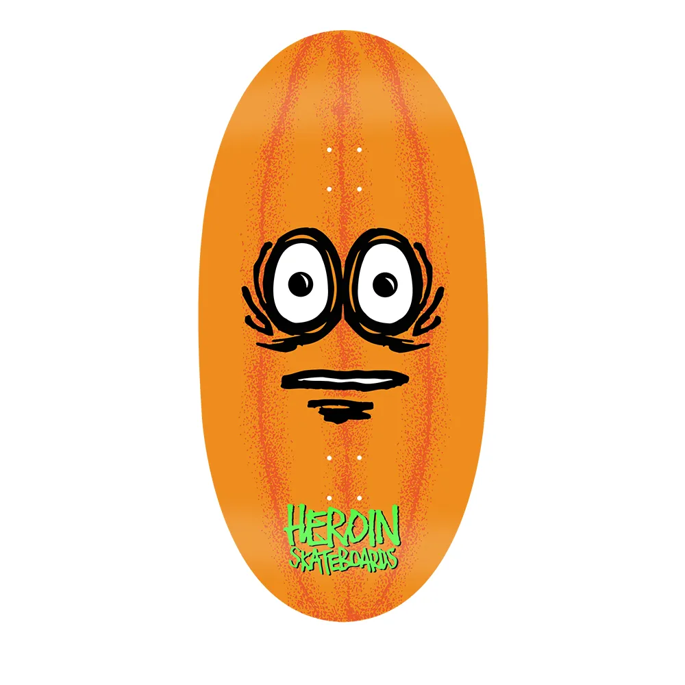 HEROIN "EGGZILLA 3" 14" SKATEBOARD DECK