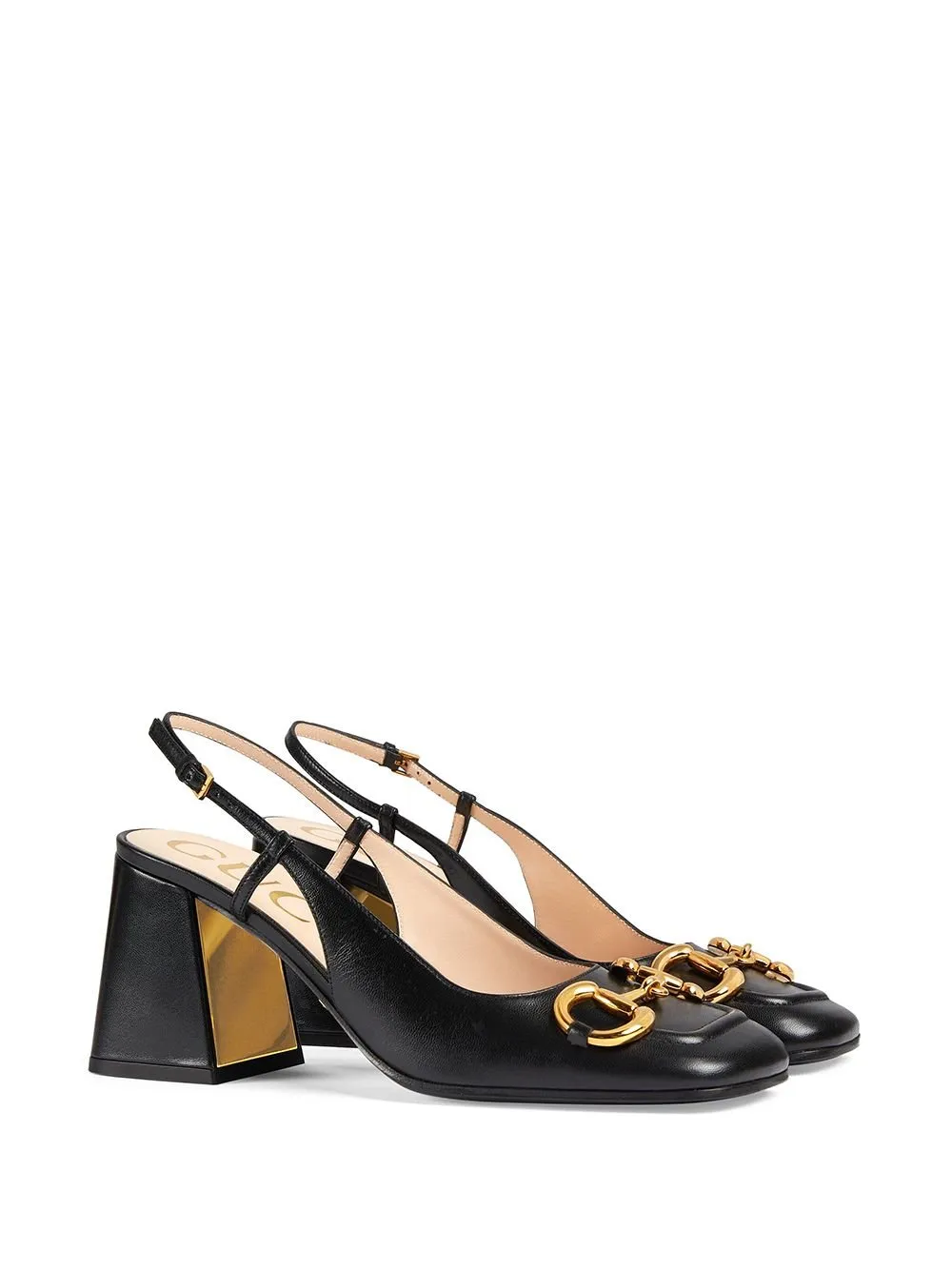 Horsebit Slingbacks