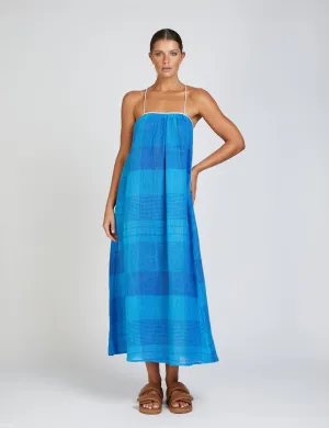 In the Sac II CAPRI TIE BACK Dress - Opal