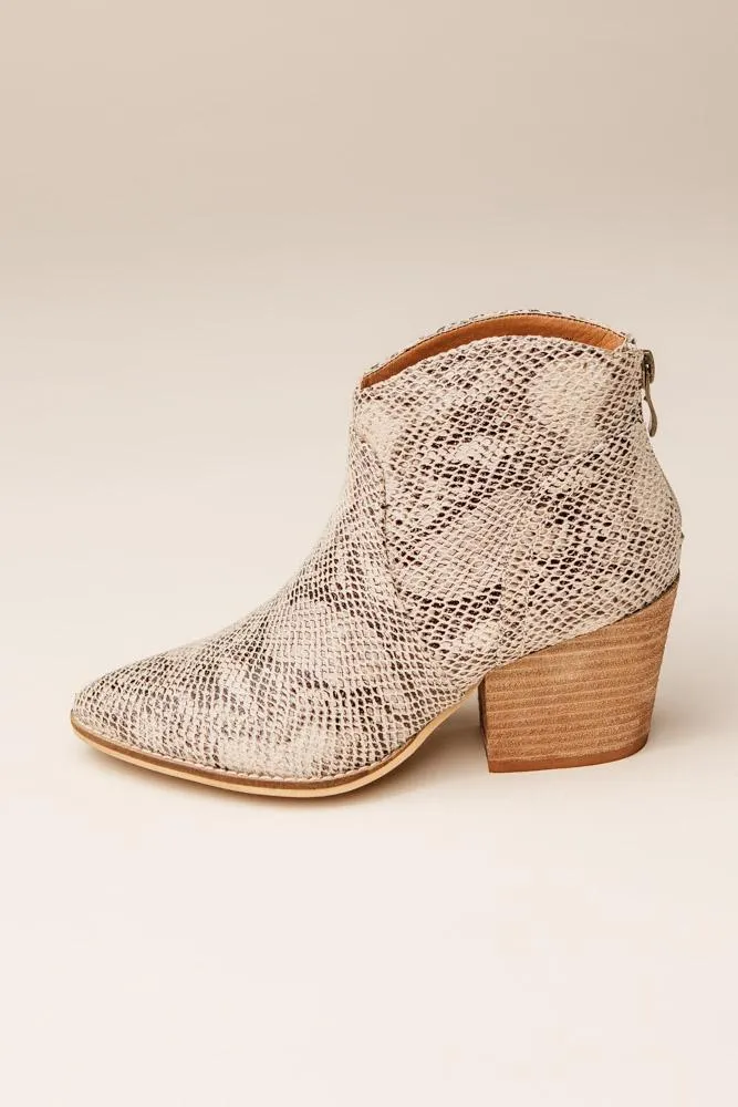 James Ankle Booties