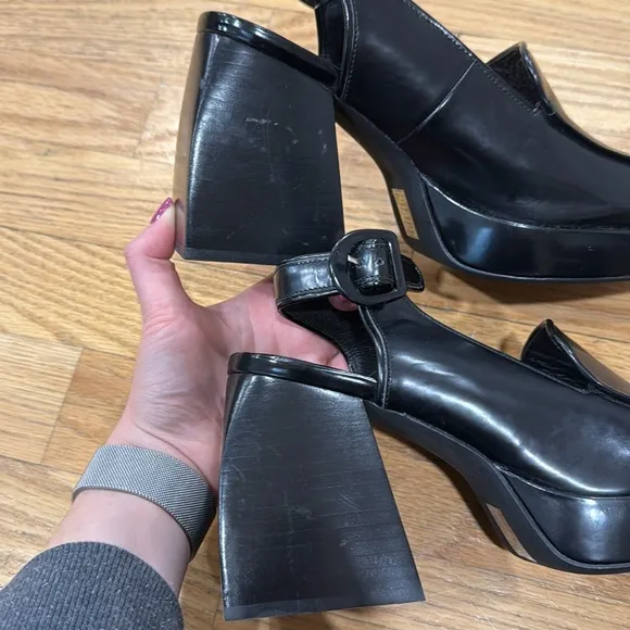 Jeffrey Campbell Duchess Block Heel Pumps