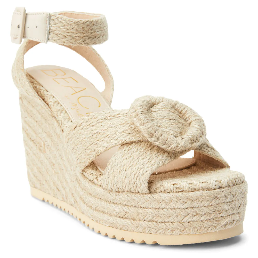 Kai Block Heel Espadrille Platform Sandals