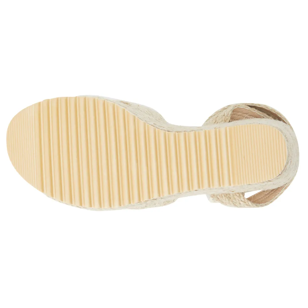 Kai Block Heel Espadrille Platform Sandals