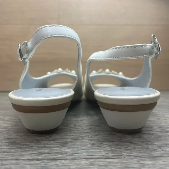 KAREN SCOTT Irmaa Slingback Peep-Toe Pumps size 8 NIB!