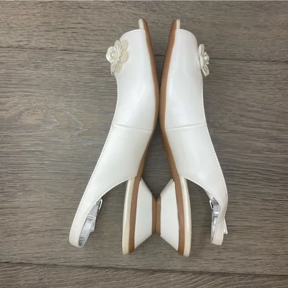 KAREN SCOTT Irmaa Slingback Peep-Toe Pumps size 8 NIB!