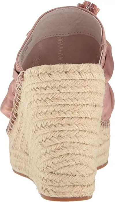 Kenneth Cole Women's Odelle 2 Slip On Wedge Espadrille Sandal, Blush, 10 M US