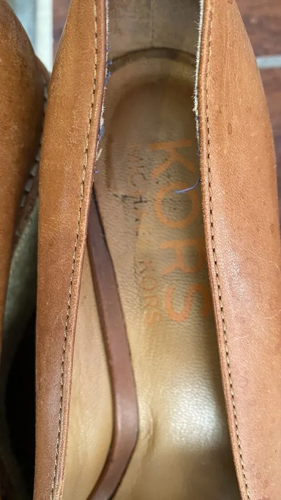 Leather Espadrille Wedges