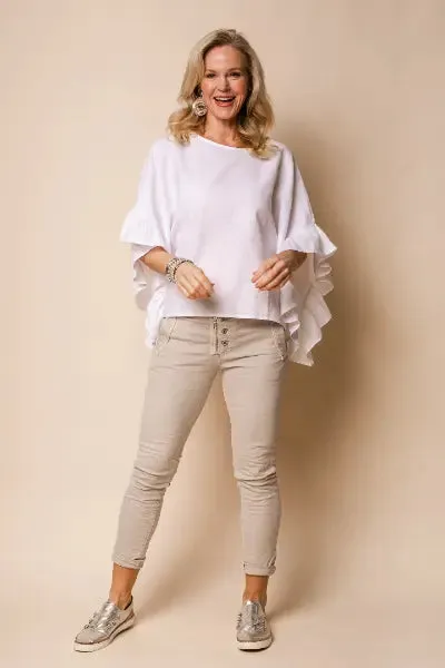 Lena Top (AIM3044W-SM)