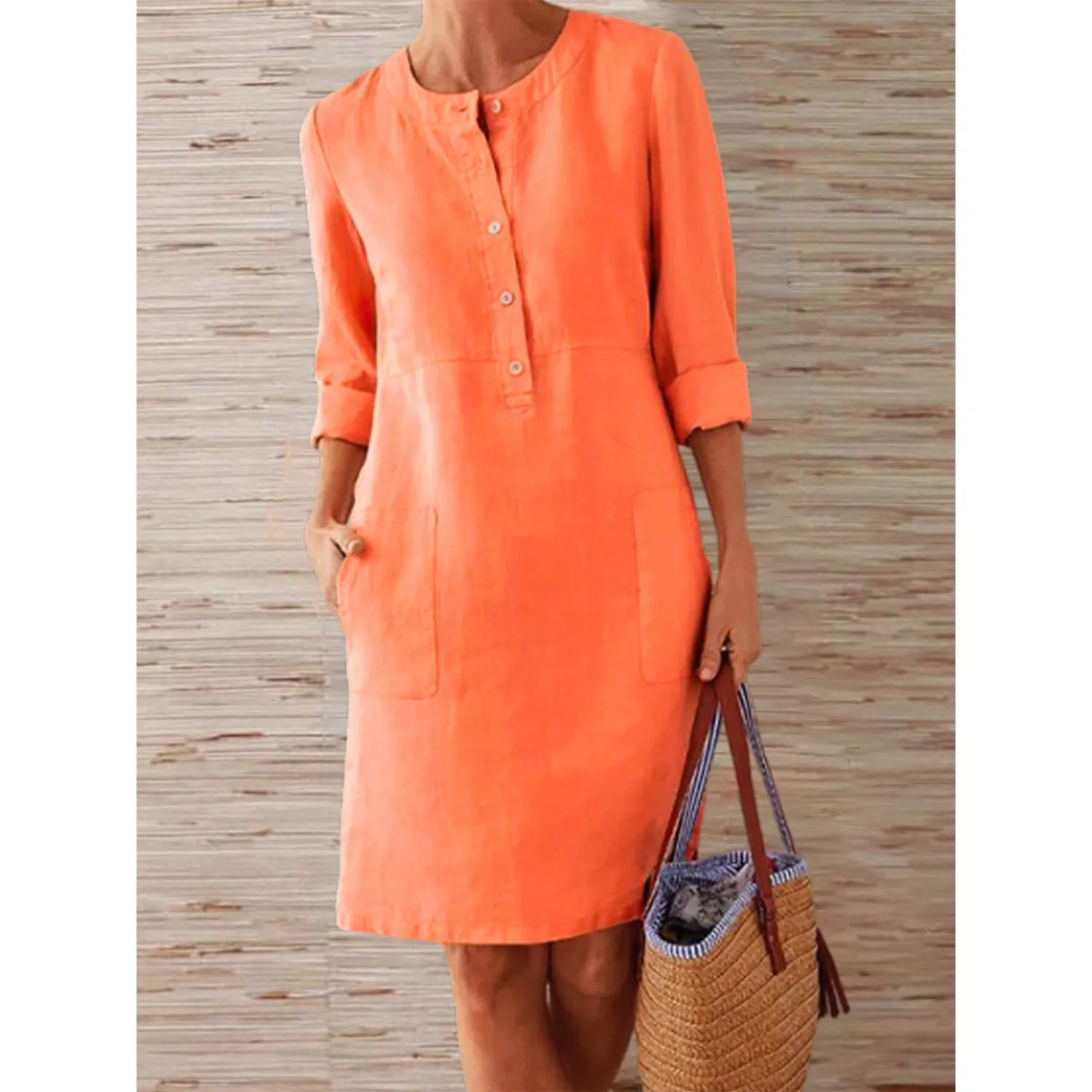 Linen Shirt Dress | Effortless & Chic | Everyday Comfort