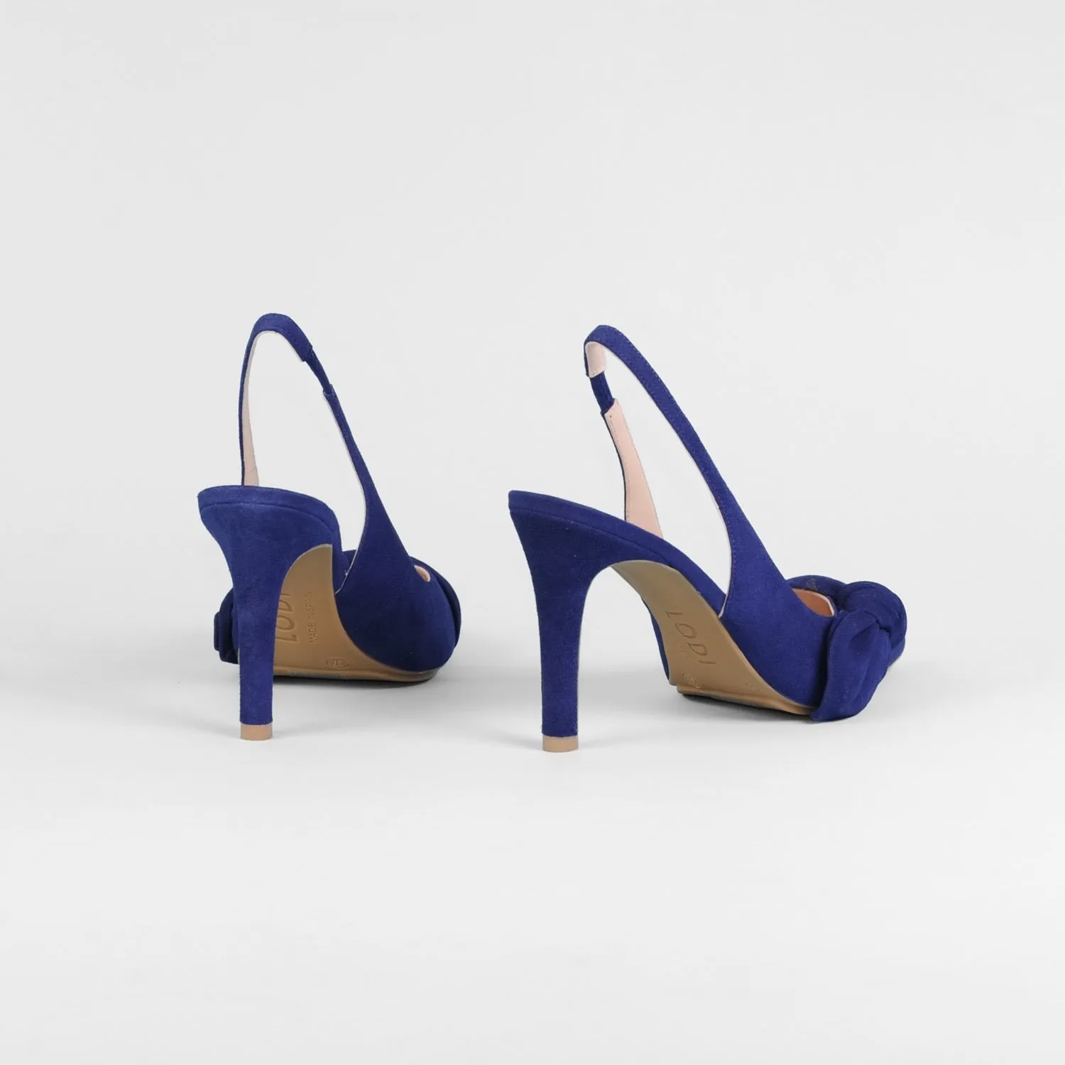 Lodi - Rusileo Navy Bow Sling Back