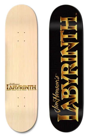 Madrid x Jim Henson's Labyrinth 3D Logo Skateboard Deck