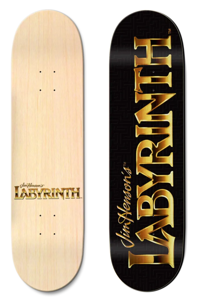 Madrid x Jim Henson's Labyrinth 3D Logo Skateboard Deck