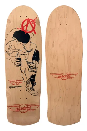 Madrid x Tim Kerr OS Shape LTD Skateboard Deck Includes T-Shirt