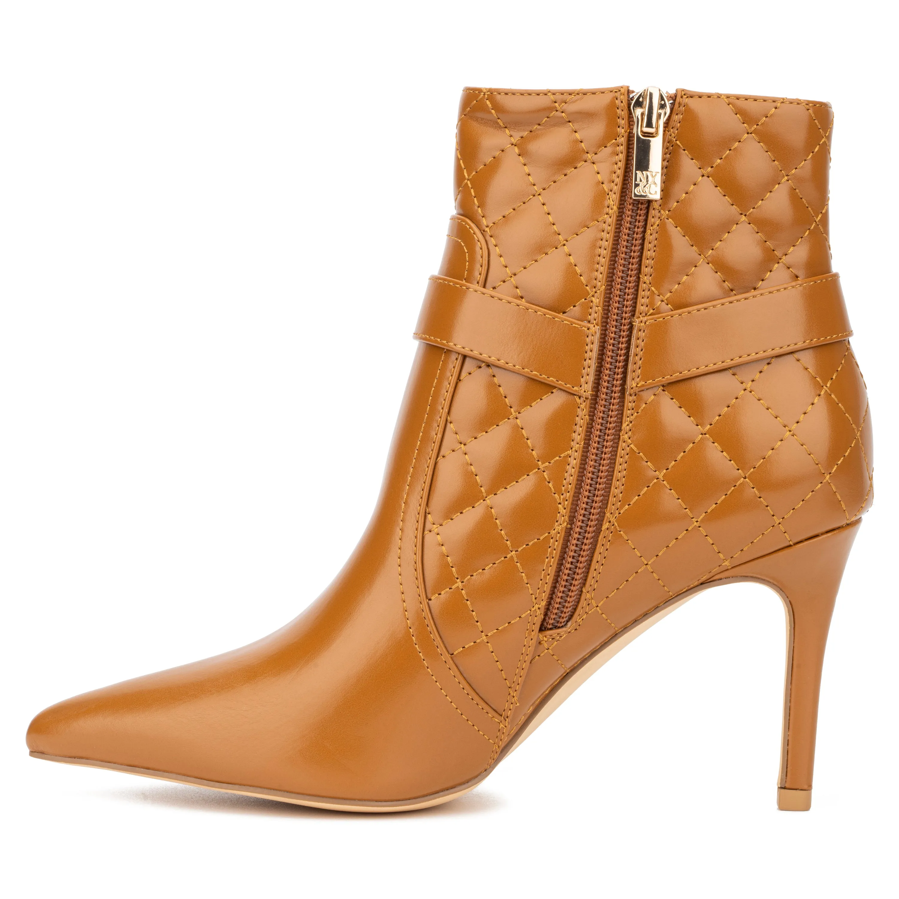 Magdalena Buckle Accent Booties