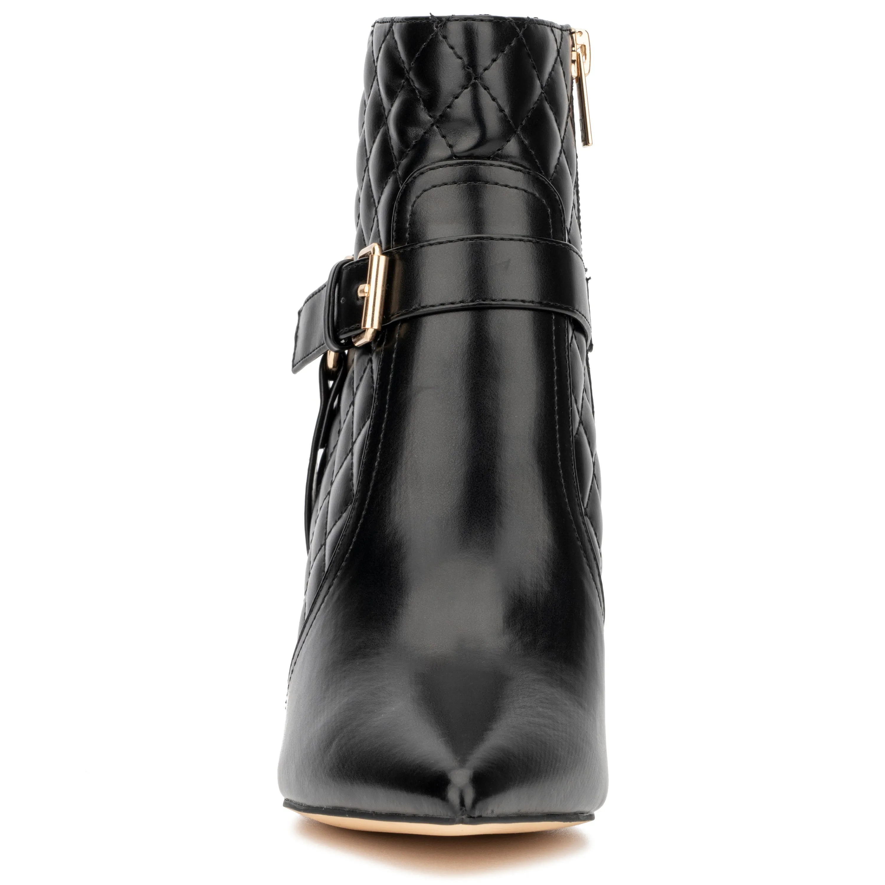 Magdalena Buckle Accent Booties