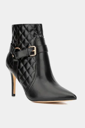 Magdalena Buckle Accent Booties