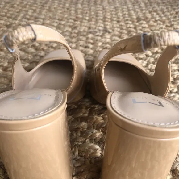 Marc Fisher Onna Leather Slingback Pumps. Size 7.5