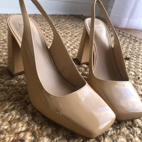 Marc Fisher Onna Leather Slingback Pumps. Size 7.5
