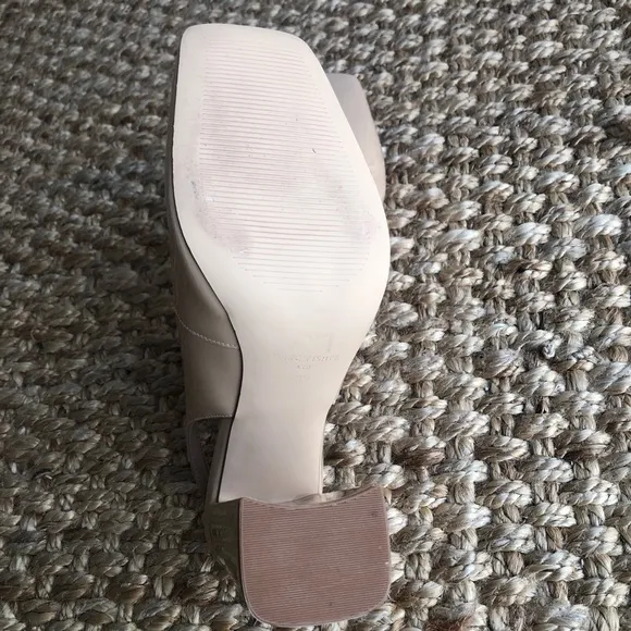 Marc Fisher Onna Leather Slingback Pumps. Size 7.5