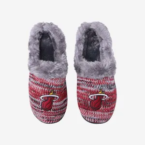 Miami Heat Womens Peak Slide Slipper