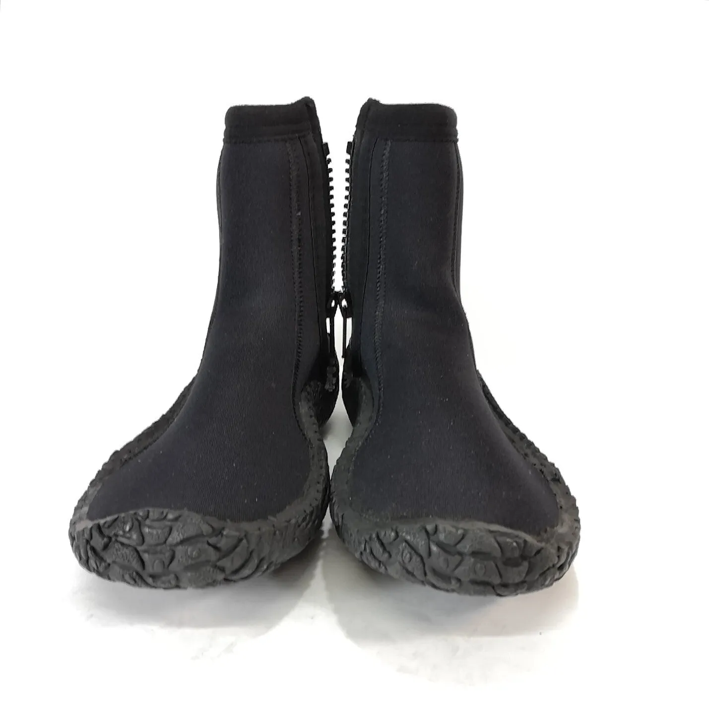 NEW Tilos Titanium Hydro  Zipper Neoprene Booties Boots 3mm SIZE 4 Scuba Dive