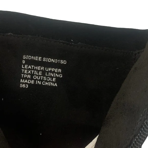 NIB Blondo Sidnee Genuine Suede Waterproof Cuffed Side Zip Ankle Booties Black 9