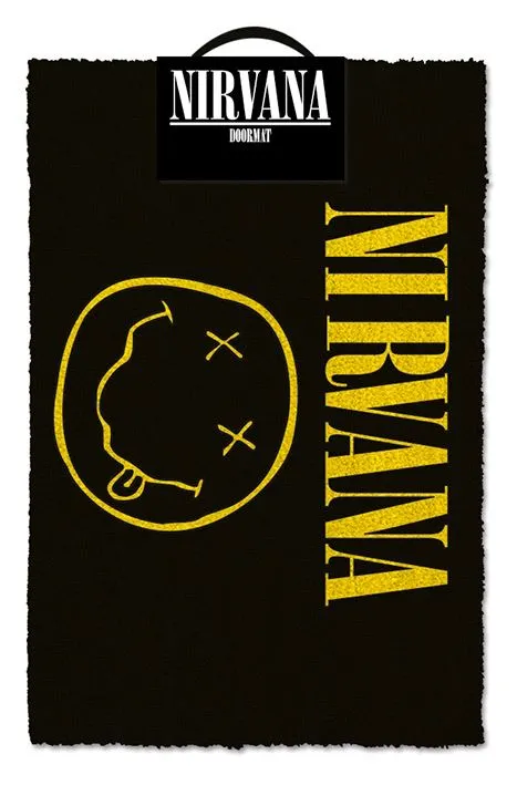 Nirvana "Smiley" Logo Doormat