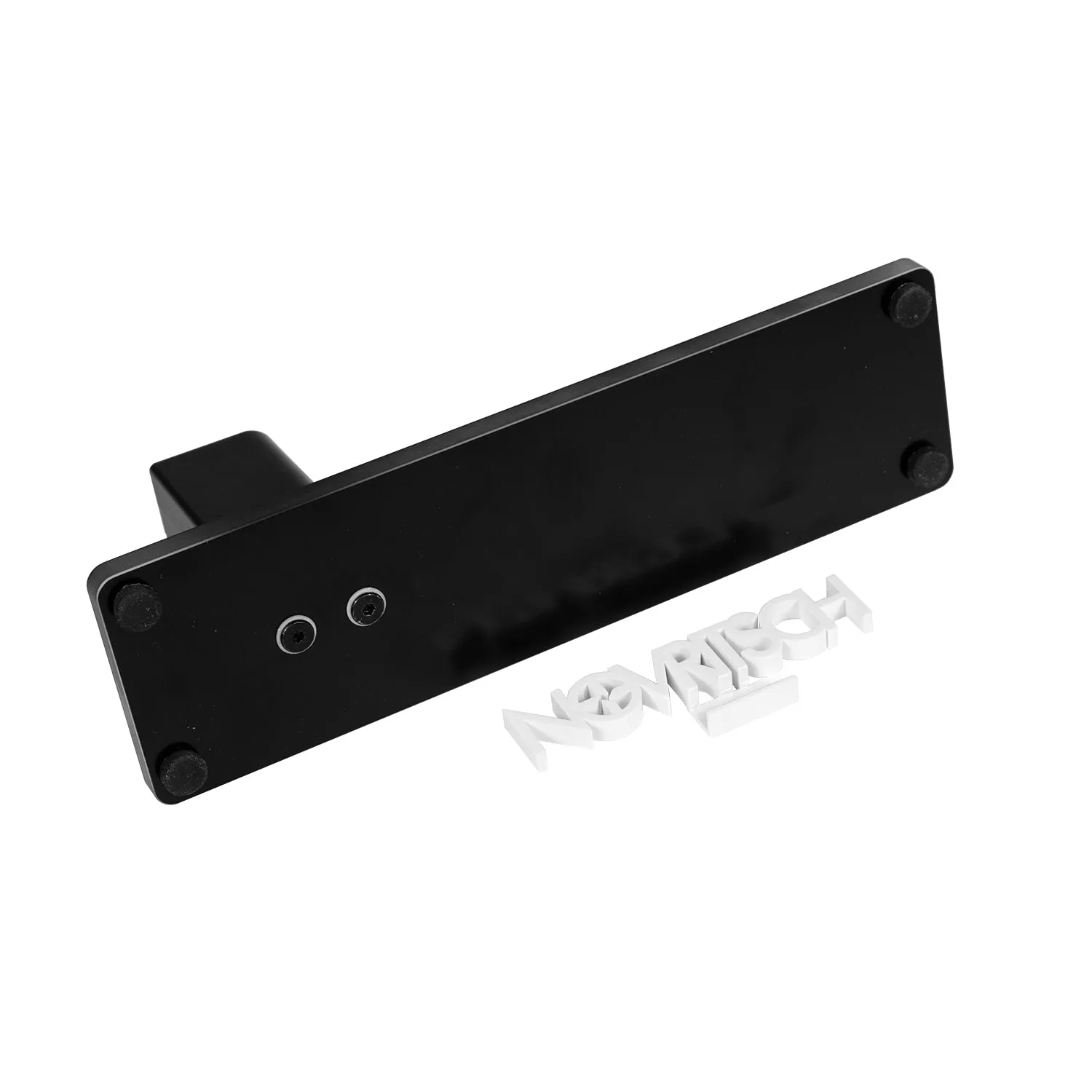 Novritsch Hi-Capa and Glock Pistol Stand, Glass Base - Black