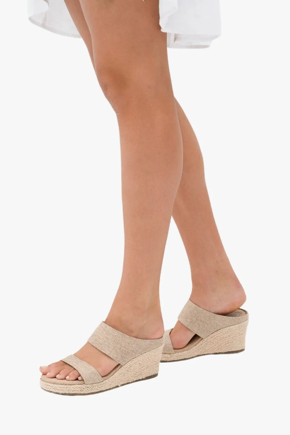 Oasis Natural Jute Wedge Heel