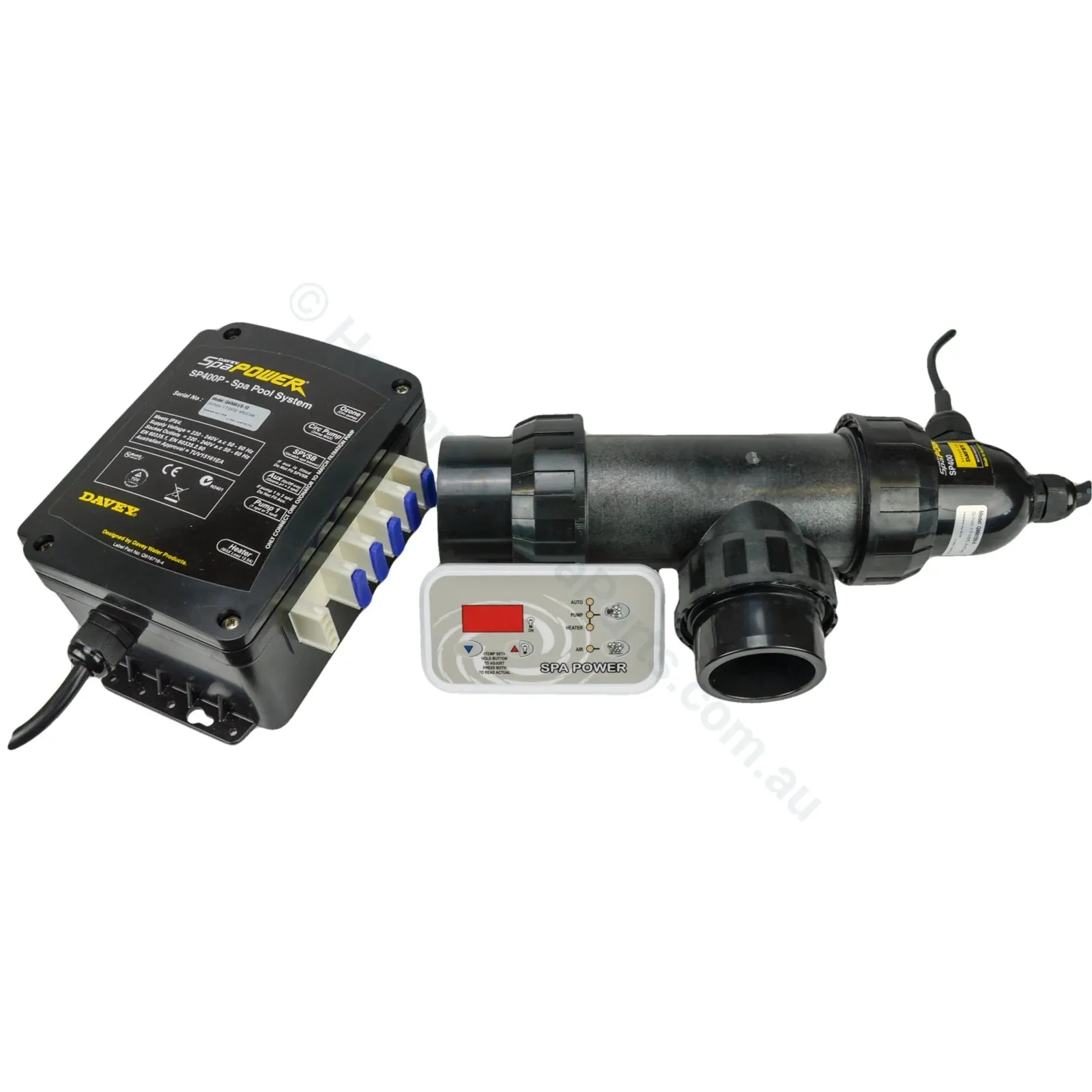 OBSOLETE - Davey SpaQuip Spa Power 400 SP400 Control System