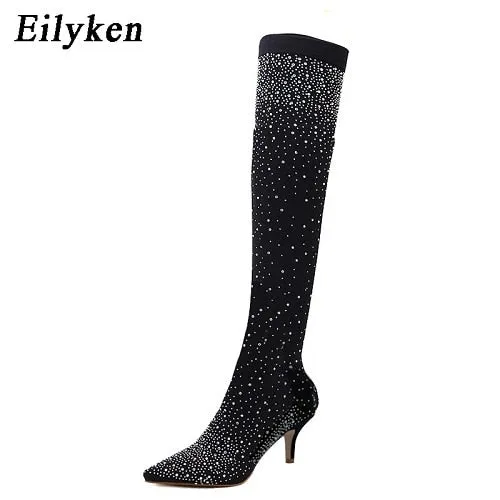 Over-the-Knee Heel Woman Boot
