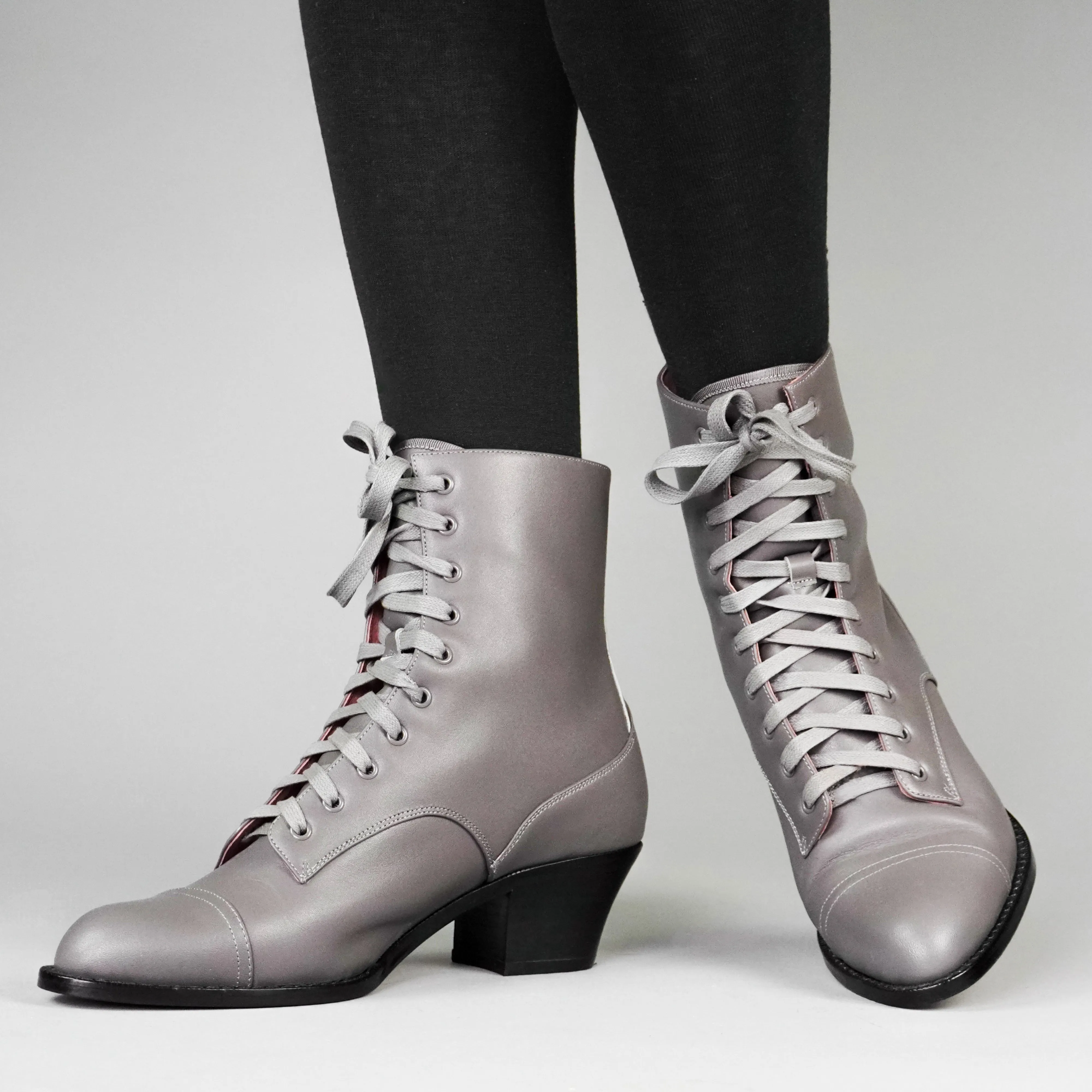 Paris Boots Wide (Steel Gray)