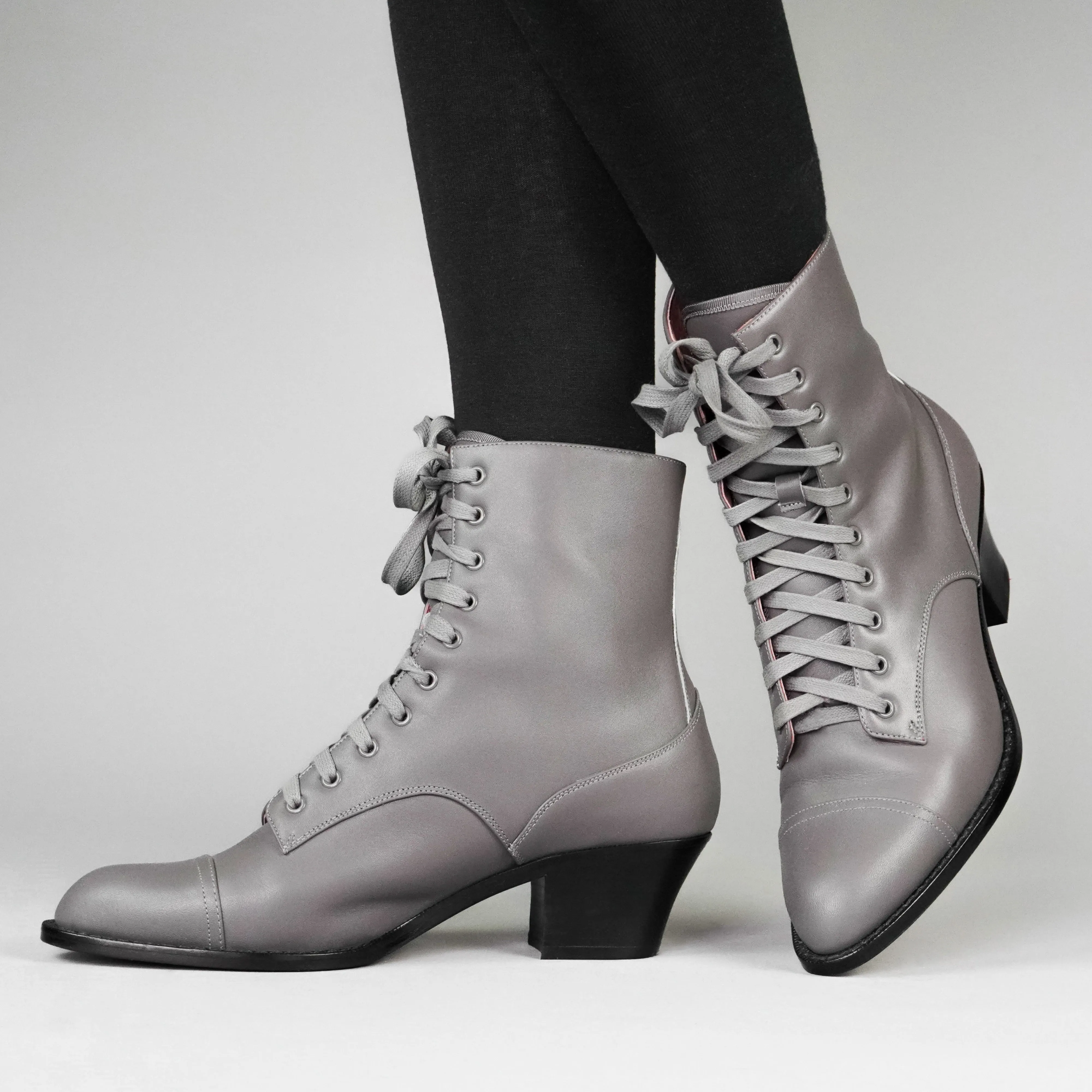 Paris Boots Wide (Steel Gray)