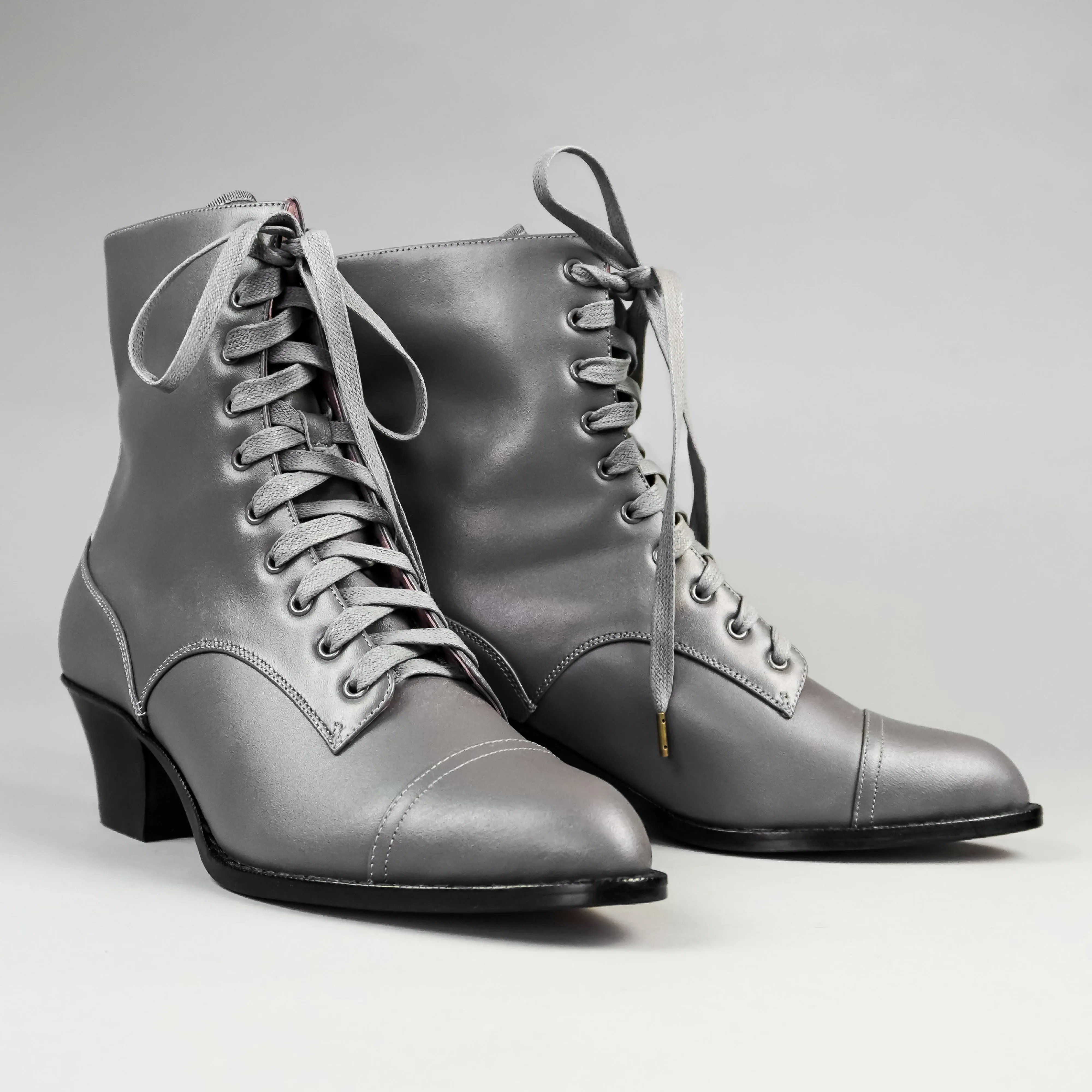 Paris Boots Wide (Steel Gray)
