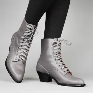 Paris Boots Wide (Steel Gray)