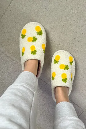 Pineapple Slipper Slides