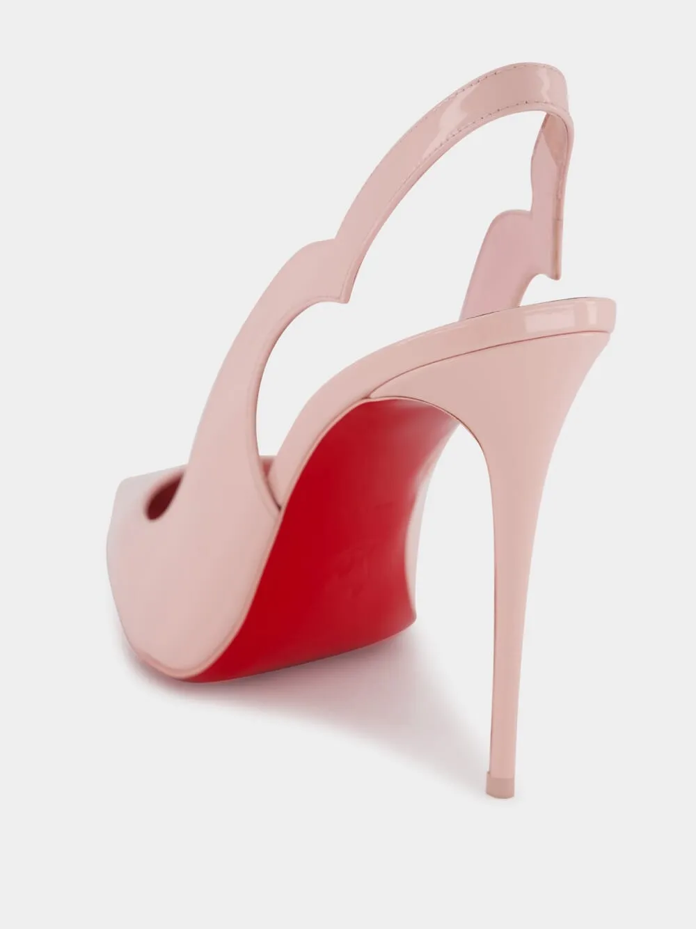 Pink Hot Chick Slingback 100mm Pumps