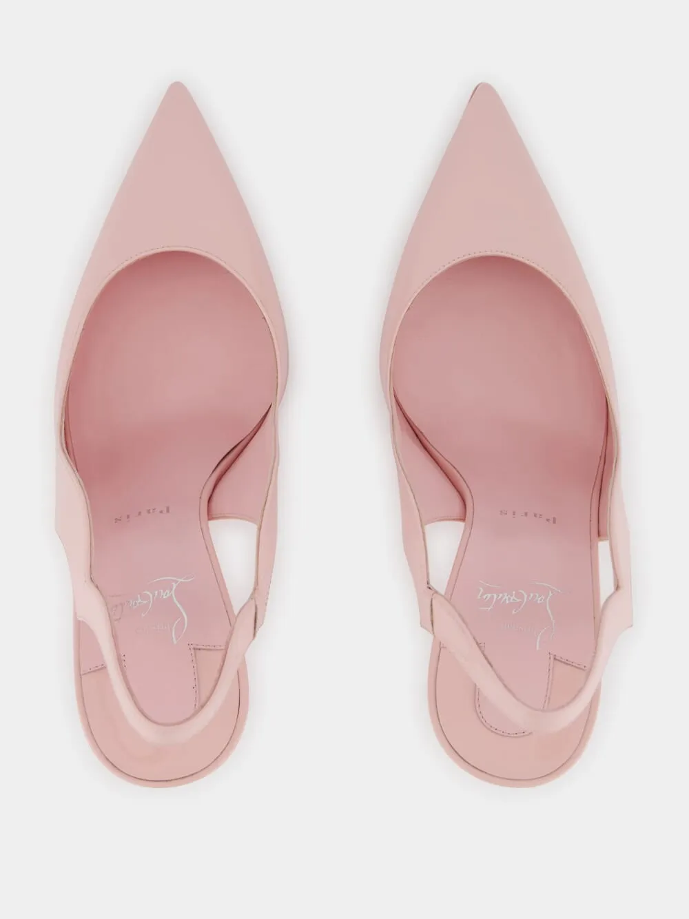 Pink Hot Chick Slingback 100mm Pumps