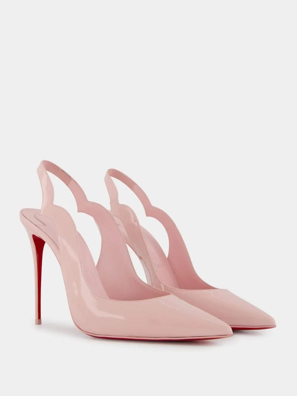 Pink Hot Chick Slingback 100mm Pumps