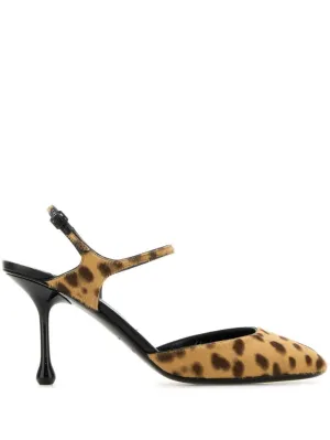 Pixie leopard pumps