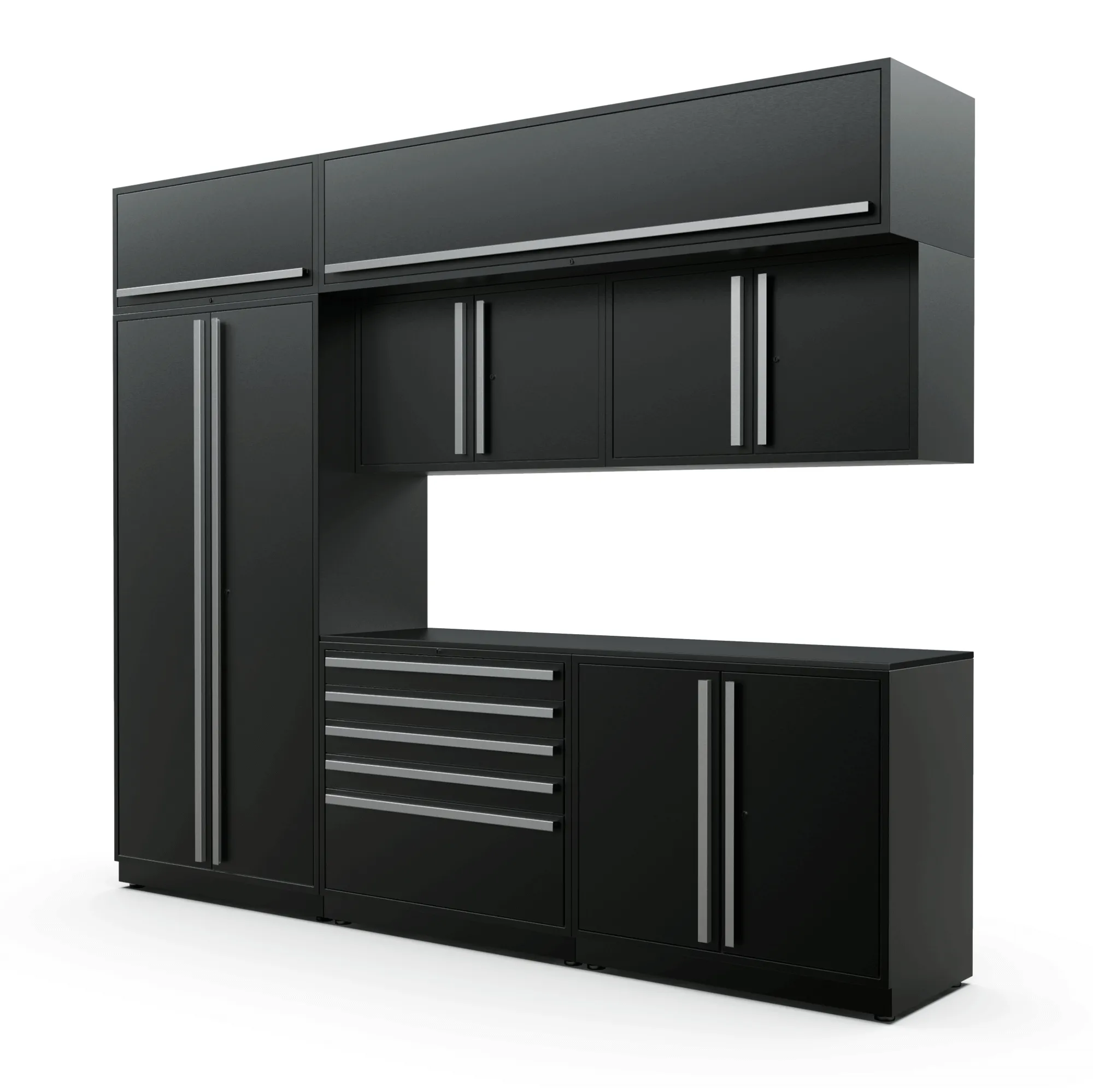 Proslat FusionPlus 10 ft set - MAX - Overheads Powder Coated Black/Silver 50133K