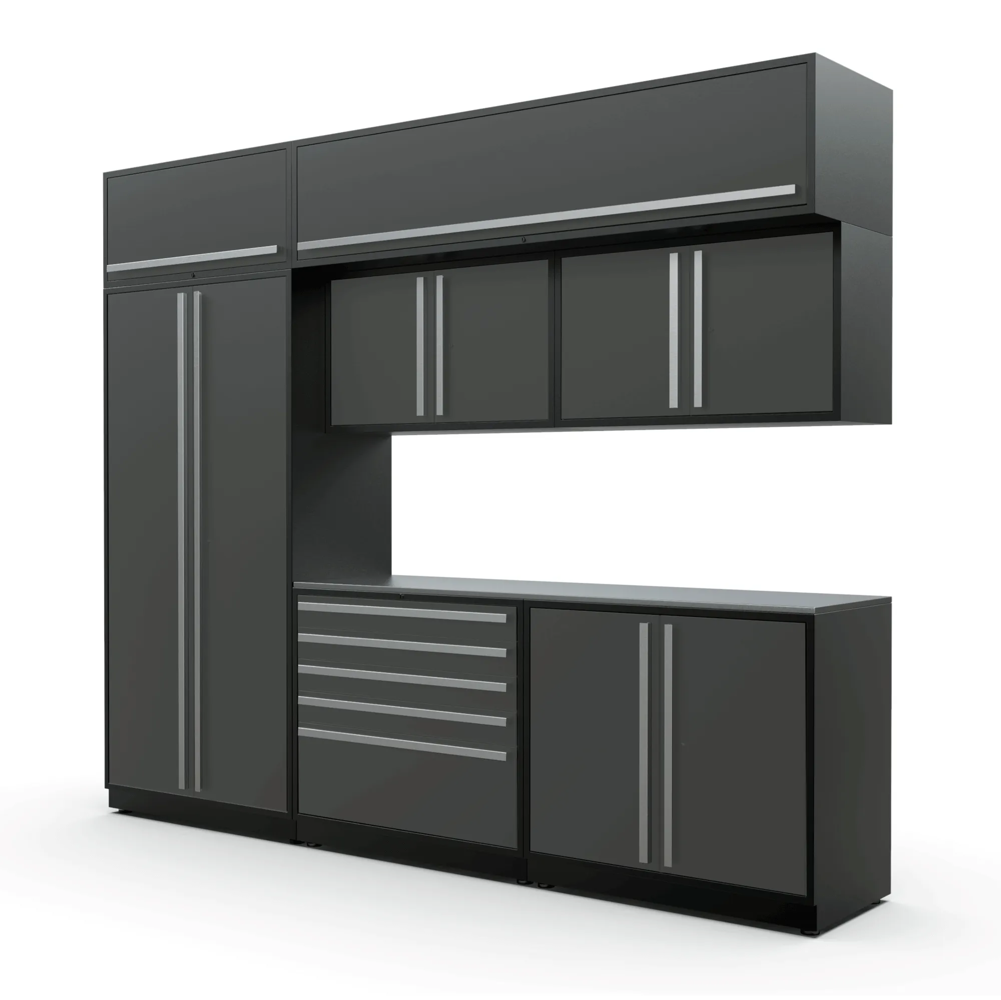 Proslat FusionPlus 10 ft set - MAX - Overheads Stainless Steel Grey/Silver 50232K