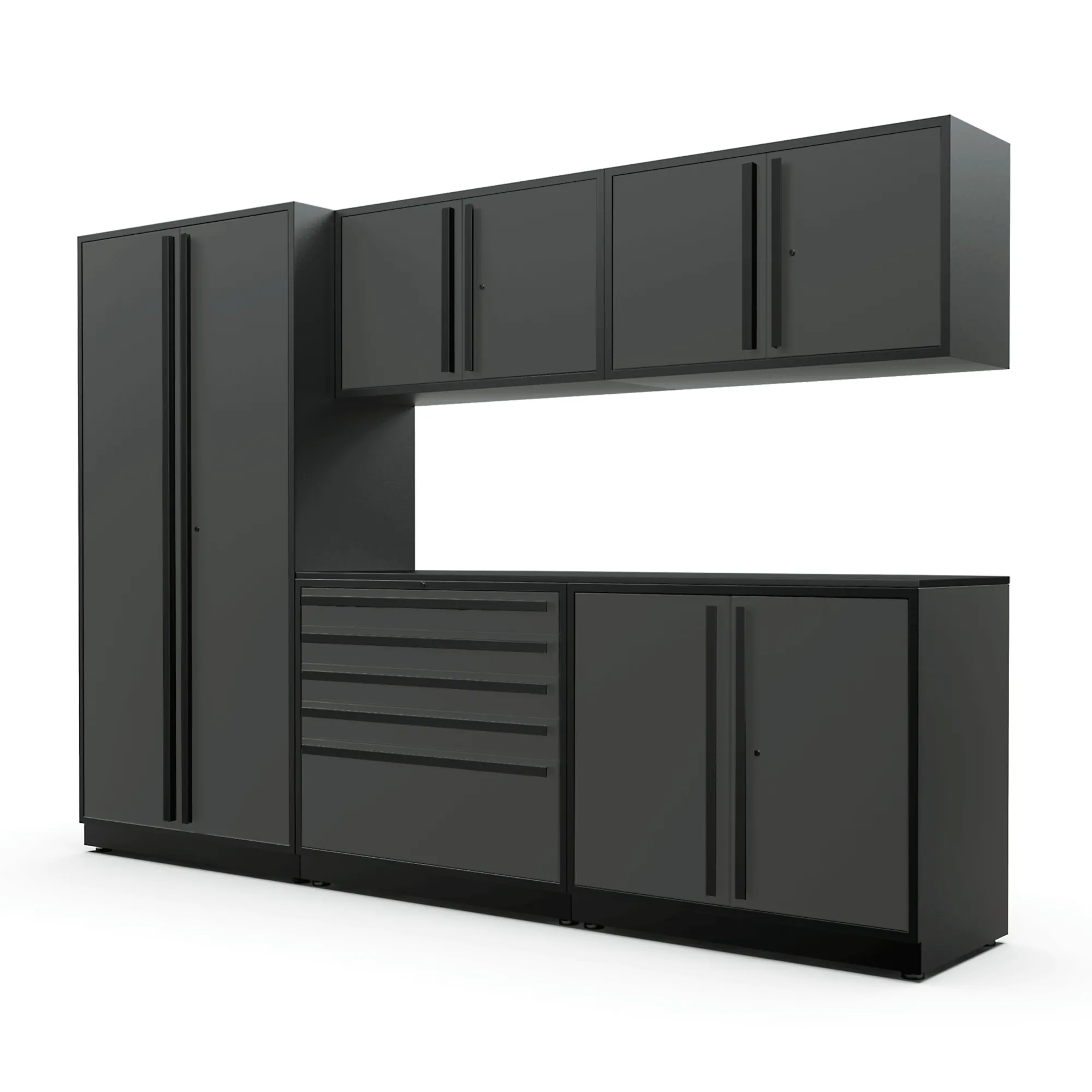 Proslat FusionPlus 10 ft set - MAX Powder Coated Gray/Black 50319K