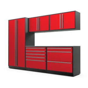 Proslat FusionPlus 10 ft set - TOOL Stainless Steel Red/Silver 50152K
