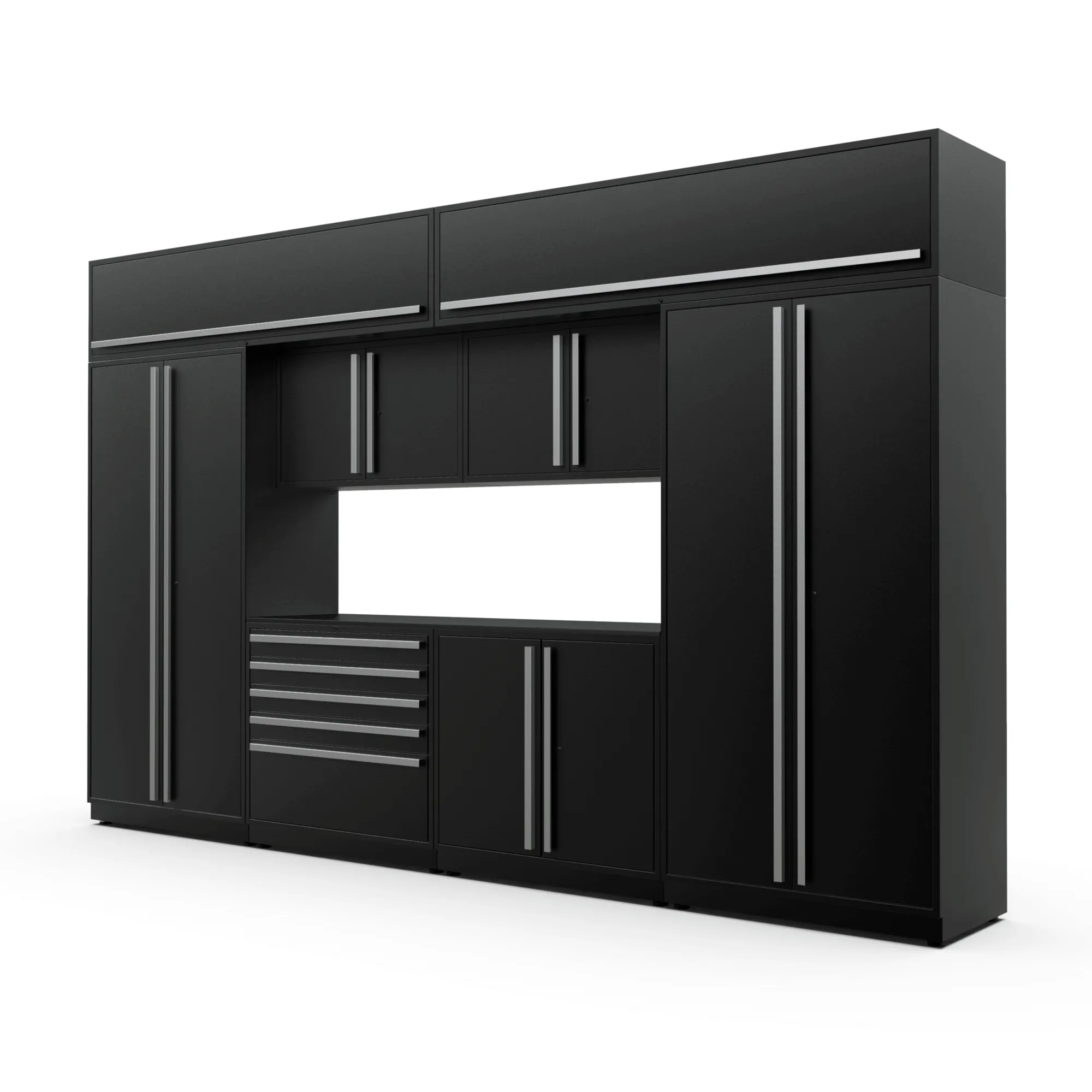 Proslat FusionPlus 13 ft set - MAX - Overheads Stainless Steel Black/Silver 50432K