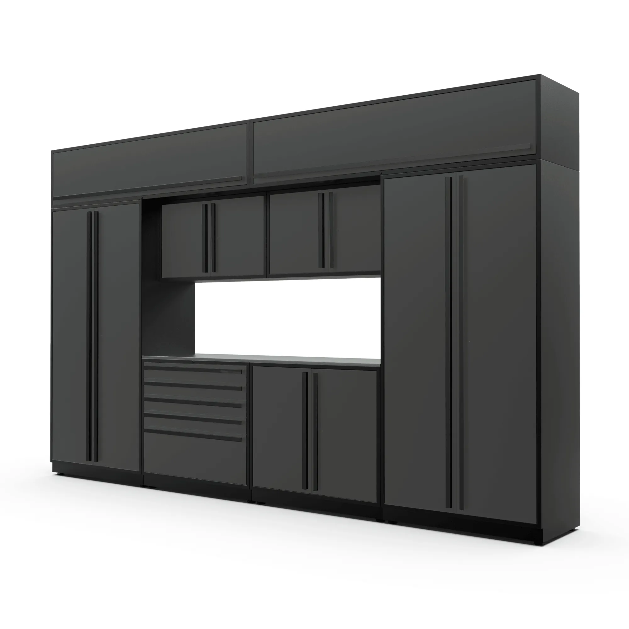 Proslat FusionPlus 13 ft set - MAX - Overheads Stainless Steel Gray/Black 50534K