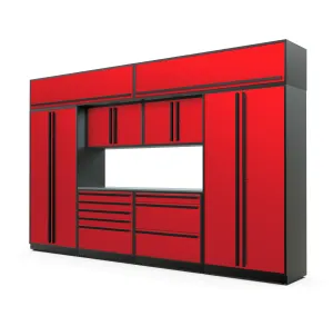 Proslat FusionPlus 13 ft set - TOOL - Overheads Stainless Steel Red/Black 50418K