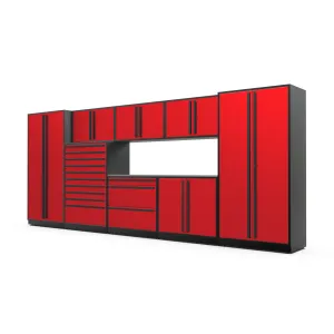 Proslat FusionPlus 16 ft set - TOOL Stainless Steel Red/Black 50754K