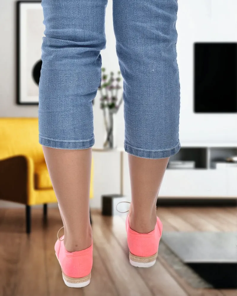 Punch Espadrille Sole Linen Sneaker
